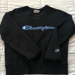Champion crop sweatshirt